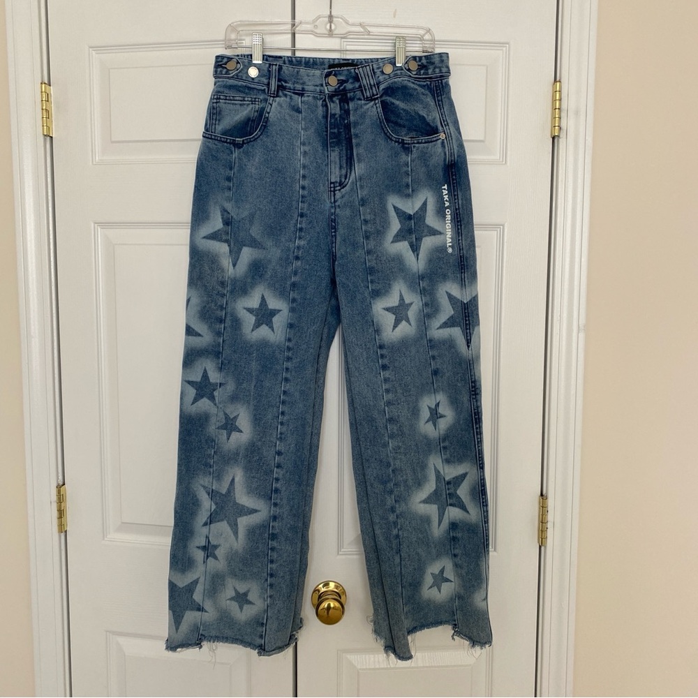Taka Original Y2K Baggy Star Jeans